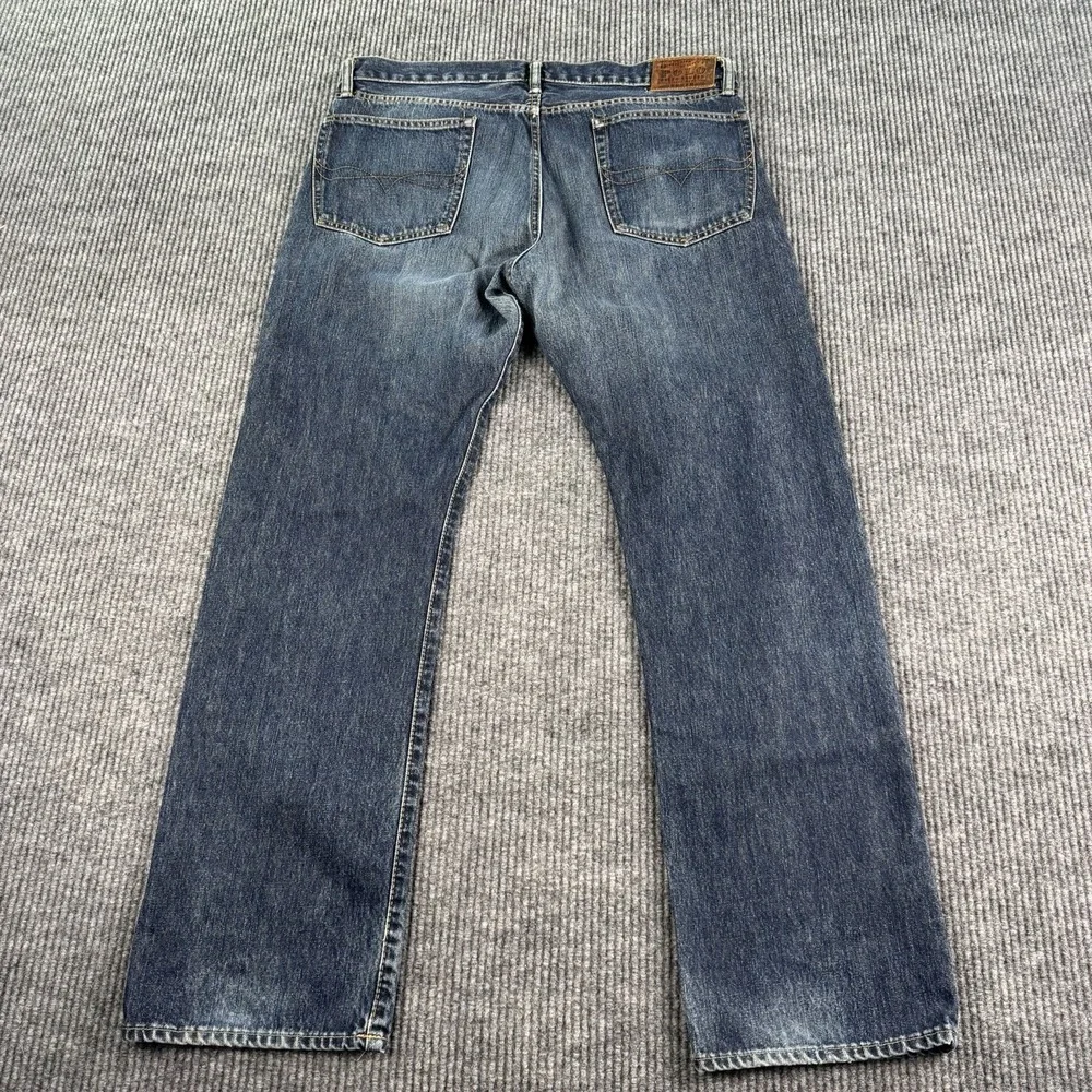 Polo Ralph Lauren Jeans Men 36x32 Antique Indigo Blue 100% Cotton Denim